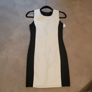Black and white dress